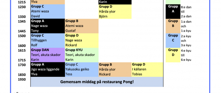 Höstläger i Uppsala 2-4 oktober 2026 Höstläger i Uppsala 2-4 oktober 2026